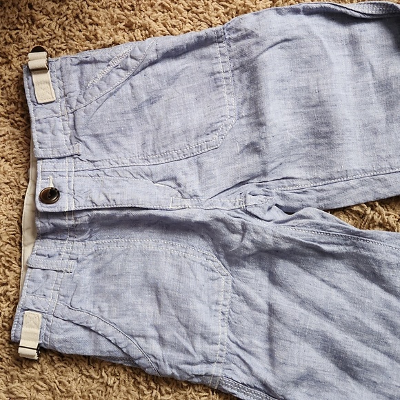 Baby Gap girls light wash pants/capri with adjustable straps size 5 - Picture 8 of 8